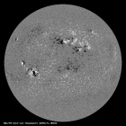 Latest SDO/HMI Magnetogram image of the Sun