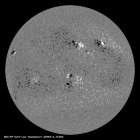 Latest SDO/HMI Magnetogram image of the Sun