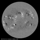 Latest SDO/HMI Magnetogram image of the Sun