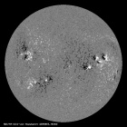 Latest SDO/HMI Magnetogram image of the Sun