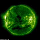 SOHO EIT 195 image of the sun