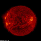 SOHO EIT 304 image of the sun