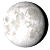 Waning Gibbous, 16 days, 23 hours, 45 minutes in cycle Waning Gibbous, 16 days, 23 hours, 45 minutes in cycle