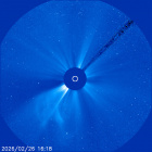 Latest LASCO C3 image of the Sun