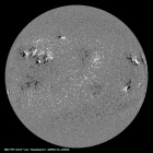 Latest SDO/HMI Magnetogram image of the Sun