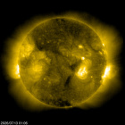 SOHO EIT 284 image of the sun