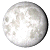 Waning Gibbous, 15 days, 18 hours, 25 minutes in cycle Waning Gibbous, 15 days, 18 hours, 25 minutes in cycle