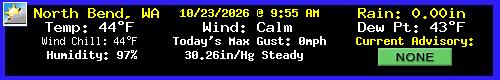 Current Weather Conditions in 